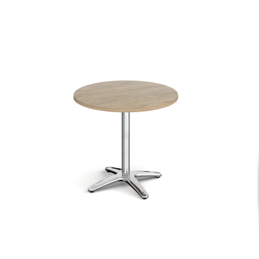 Roma circular dining table with 4 leg base